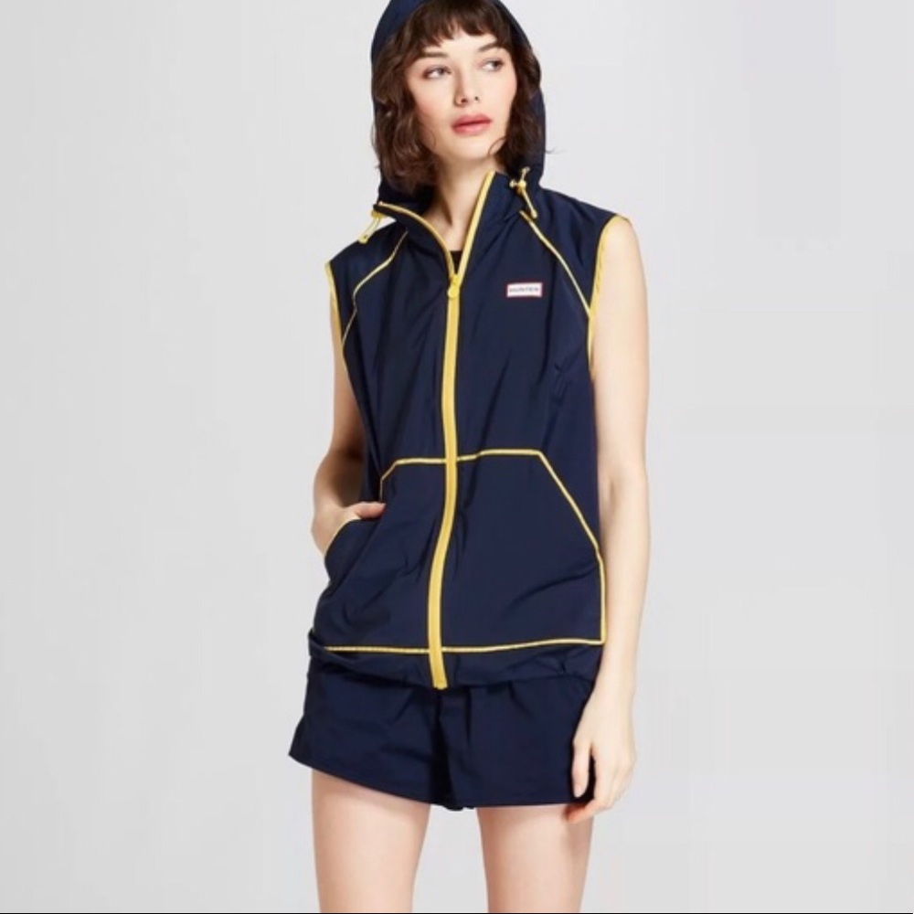 Hunter for Target Blue Vest with Yellow Details S